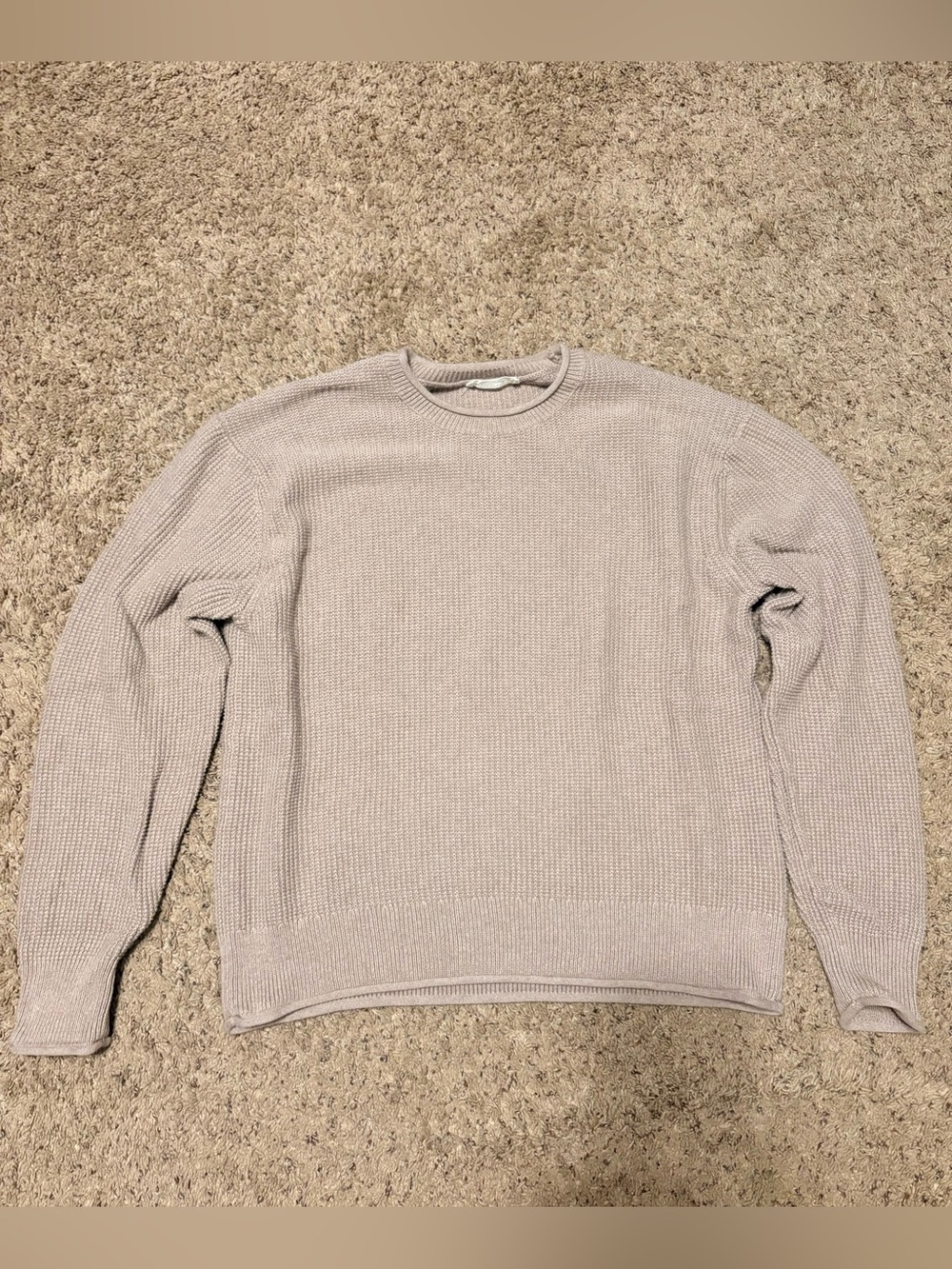 Everlane Waffle Rollneck Sweater